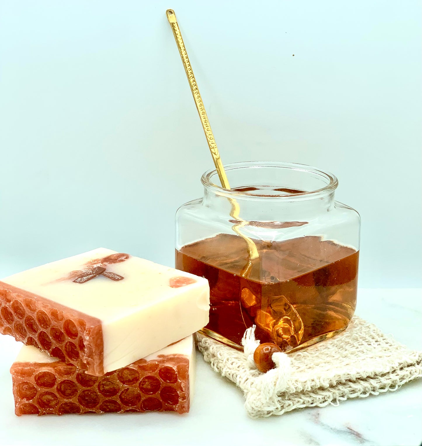 Honey Almond Artisan Cold Process Soap Loaves