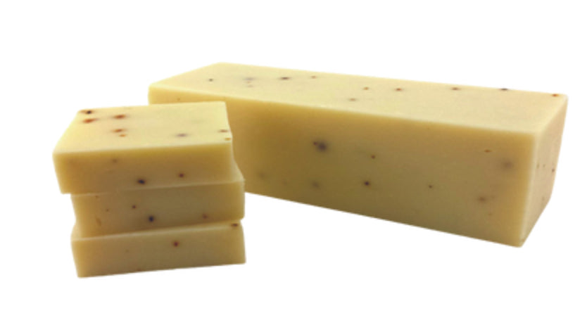 African Violet Cold Process Soap Bars