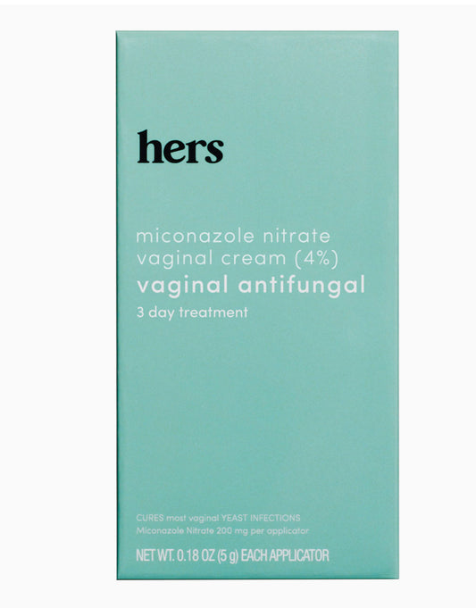 Hers Miconazole 3 Day Yeast Infection Treatment Treatment 0.18 oz