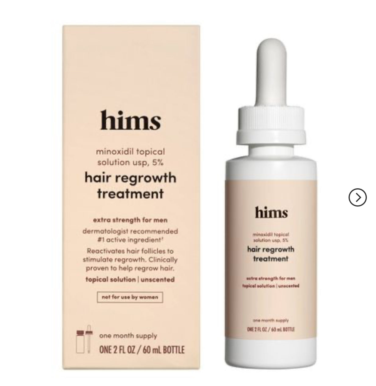 Hims minoxidil topical solution usp, 5%