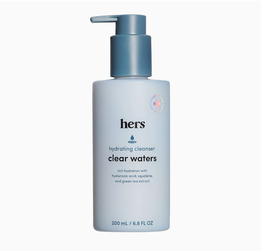 hers Clear Waters Hydrating Cleanser