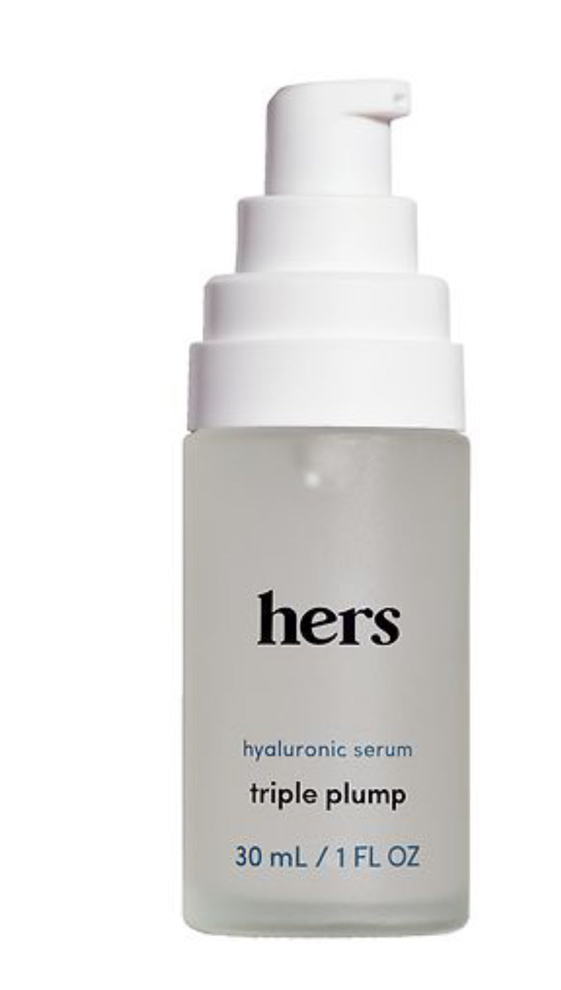 Hers Triple Plump Hyaluronic Serum Deeply Hydrating Hyaluronic Acid Face Serum 30 mL